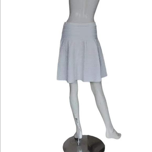 ROBERTO Cavalli SCATTER KNIT WHITE SKIRT - Picture 2 of 7